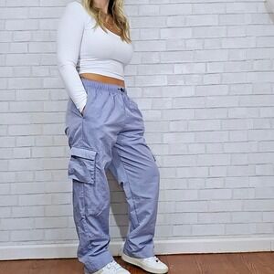 Nike Standard Fit High Rise Cargo Pants in Indigo Haze